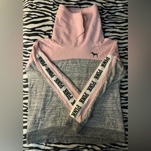🩷EUC🩷 Victoria’s Secret PINK Cowl-Neck Pullover
